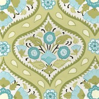 Cottage Patterns V Framed Print