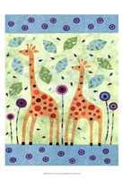 Giraffe Pair Fine Art Print