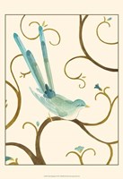 Avian Arabesque I Fine Art Print
