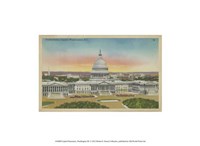 Capitol Panoramic, Washington, D.C. - 13" x 10"