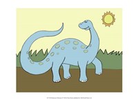 Prehistoric Playtime IV Fine Art Print