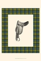 Saddle and Plaid II Fine Art Print
