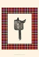 Saddle and Plaid III Fine Art Print