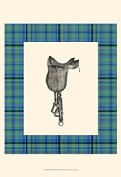 Saddle and Plaid IV Fine Art Print