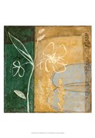 Small Pressed Wildflowers III Fine Art Print