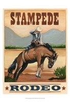 Stampede Rodeo by Ethan Harper - 13" x 19" - $12.99