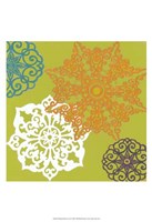 Vibrant Winter Lace II Fine Art Print