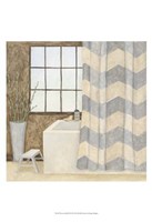 Patterned Bath II Fine Art Print