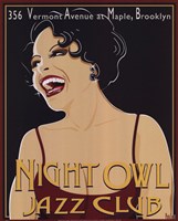 Nite Owl Framed Print