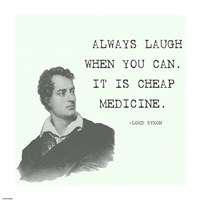 Laugh When You Can Quote Fine Art Print