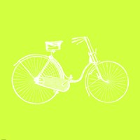 Lime Bicycle Fine Art Print