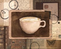 Vintage Cappuccino - mini Fine Art Print