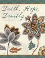 Faith Family Friends Decor