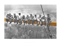 Lunch Atop A Skyscraper. Fine Art Print