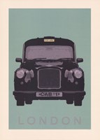 London - Cab I Fine Art Print