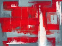 Red Abstract Fine Art Print