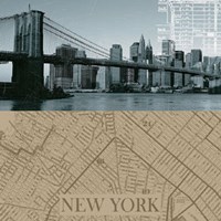 NYC Map I Fine Art Print