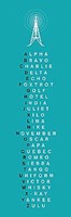 Phonetic Alphabet II Fine Art Print