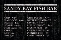 Sandy Bay Fish Bar Fine Art Print