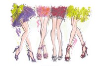 Party Legs Fine Art Print