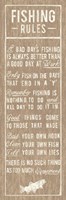 Fishing Rules Fine Art Print