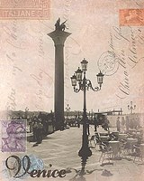 Venice Travelogue Fine Art Print