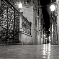 Old Town V Fine Art Print