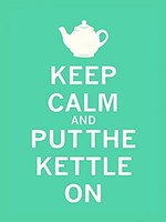 Keep Calm, Mint Tea Fine Art Print