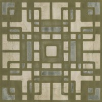 Deco Tile II Framed Print