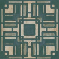 Deco Tile IV Framed Print