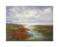 Red Poppy Field Fine Art Print