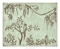 Peaceful Garden I Fine Art Print