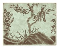 Peaceful Garden V Fine Art Print