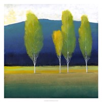 Glowing Trees I Fine Art Print