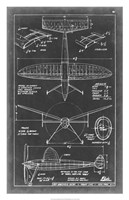 Aeronautic Blueprint III Fine Art Print
