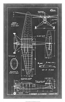 Aeronautic Blueprint IV Fine Art Print