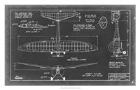 Aeronautic Blueprint VI Fine Art Print