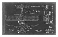 Aeronautic Blueprint VIII Fine Art Print