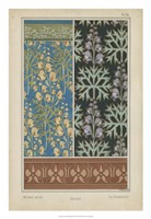 Nouveau Floral Design III Fine Art Print