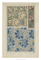 Nouveau Floral Design V Fine Art Print