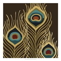 Peacock Trilogy I Fine Art Print