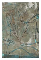 Fluid Sea I Framed Print