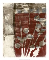 Rustic Blossoms I Framed Print