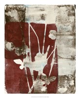 Rustic Blossoms II Framed Print