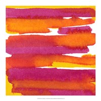 Sunset on Water I Framed Print