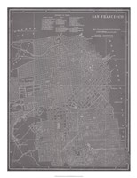 City Map of San Francisco Fine Art Print