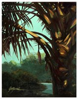 Dark Palm Fine Art Print