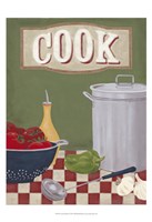 Cook's Kitchen Fine Art Print