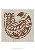 Country Woodcut II Fine Art Print