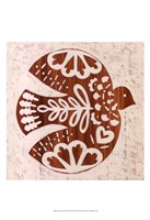 Country Woodcut III Fine Art Print